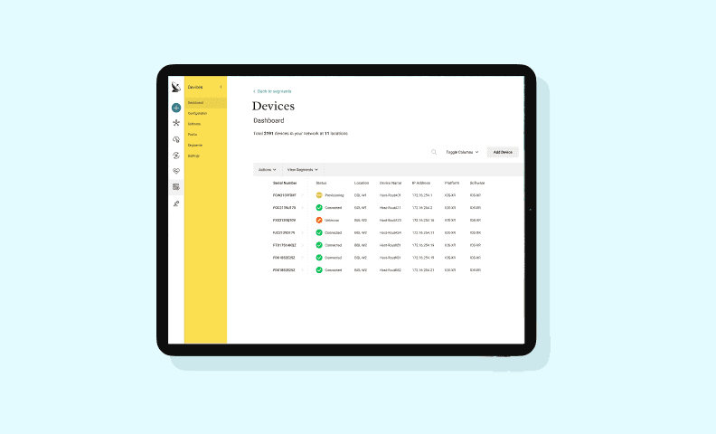 Onboarding Routers in Network Manager