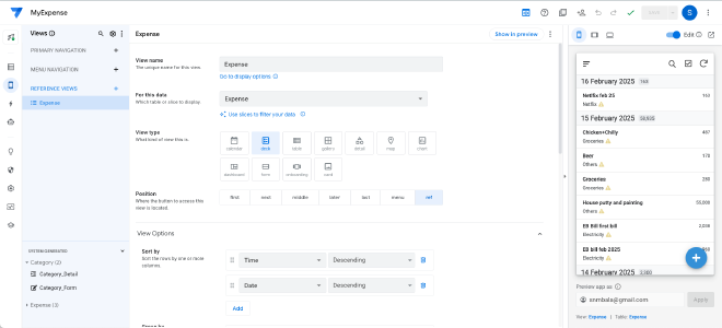 Building App