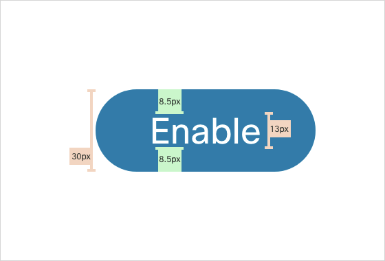 Avoid Fraction values on padding