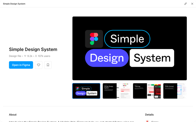 Simple design system